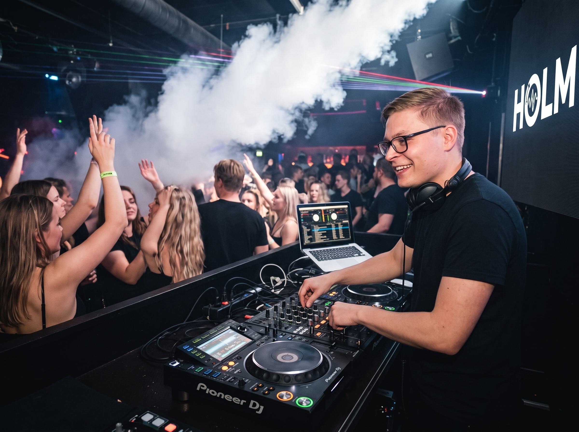 DJ HOLM bag pulten